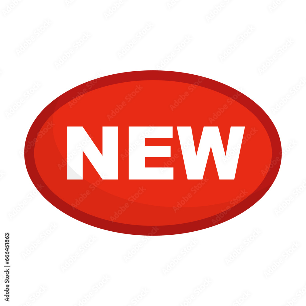 NEW seal icon. NEW items. Vector. NEW seal icon. NEW items. Vector.