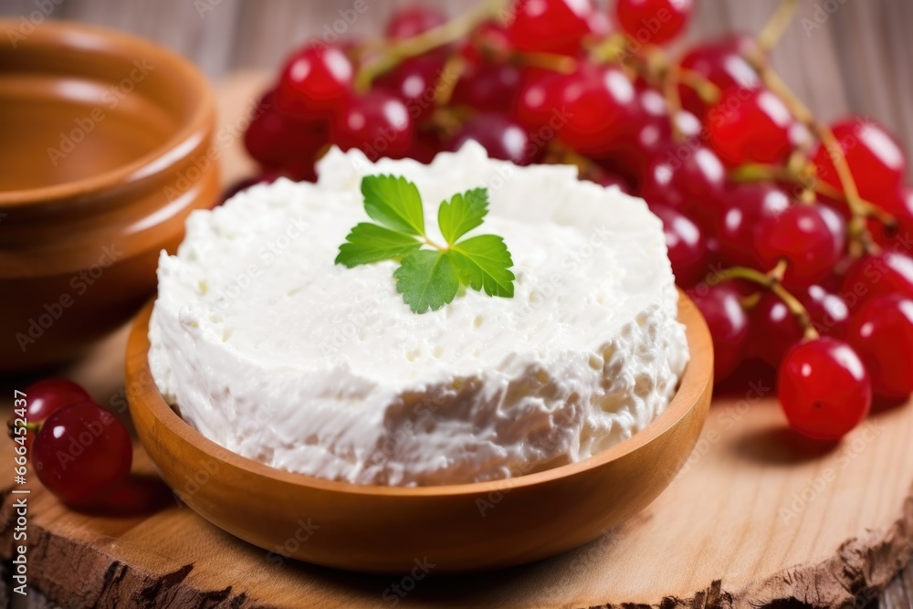 detail shot of cream cheese spread on a wooden surface detail shot of cream cheese spread on a wooden surface