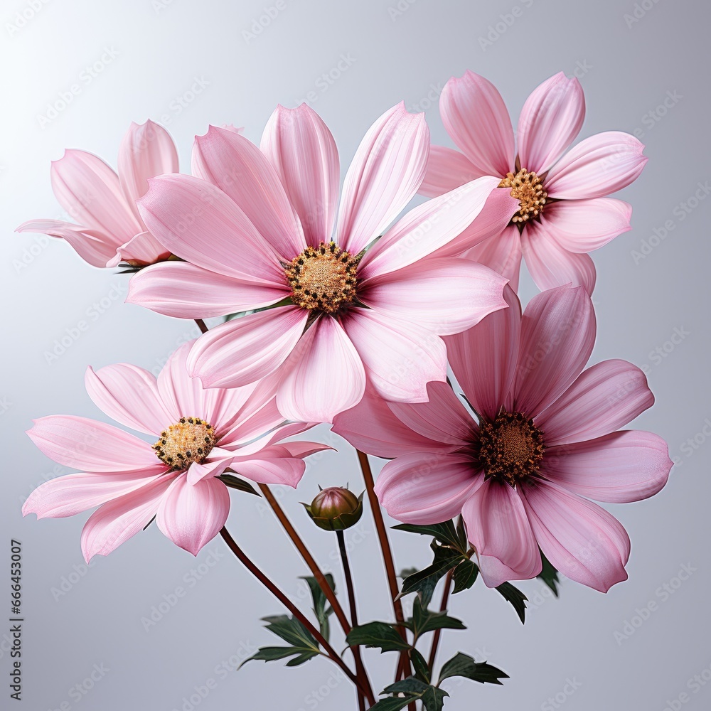Flower That Is Pink , Hd , On White Background Flower That Is Pink , Hd , On White Background