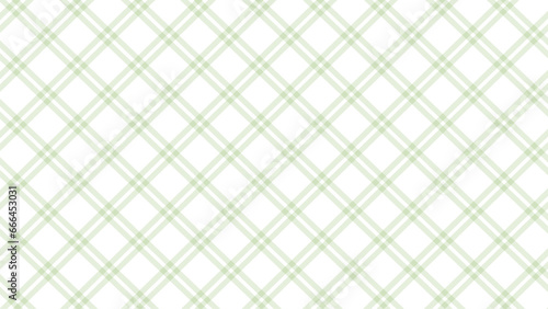Diagonal green checkered in the white background 
