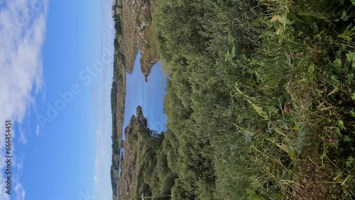 Lough Waskel by Burtonport, County Donegal, Ireland - Seen from the Railway walk photo