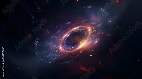  Black Hole Background. 