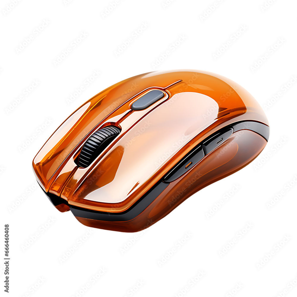 Wireless Computer Mouse Isolated on Transparent or White Background, PNG Wireless Computer Mouse Isolated on Transparent or White Background, PNG