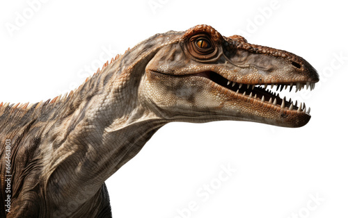 High-Quality Plateosaurus Artwork on White or PNG Transparent Background.