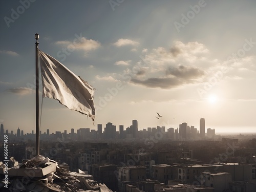 Friedensflagge photo