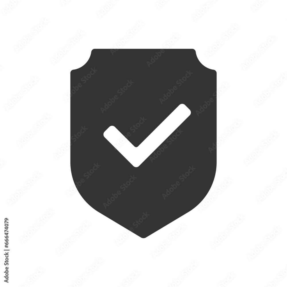 Shield glyph vector icon isolated. Shield stock vector icon for web, mobile app and ui design Shield glyph vector icon isolated. Shield stock vector icon for web, mobile app and ui design
