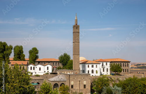 Turkey's Diyarbakir province. Hz. Süleyman mosque. It has preserved its historical structure for centuries. It is one of the important mosques in Islamic history.