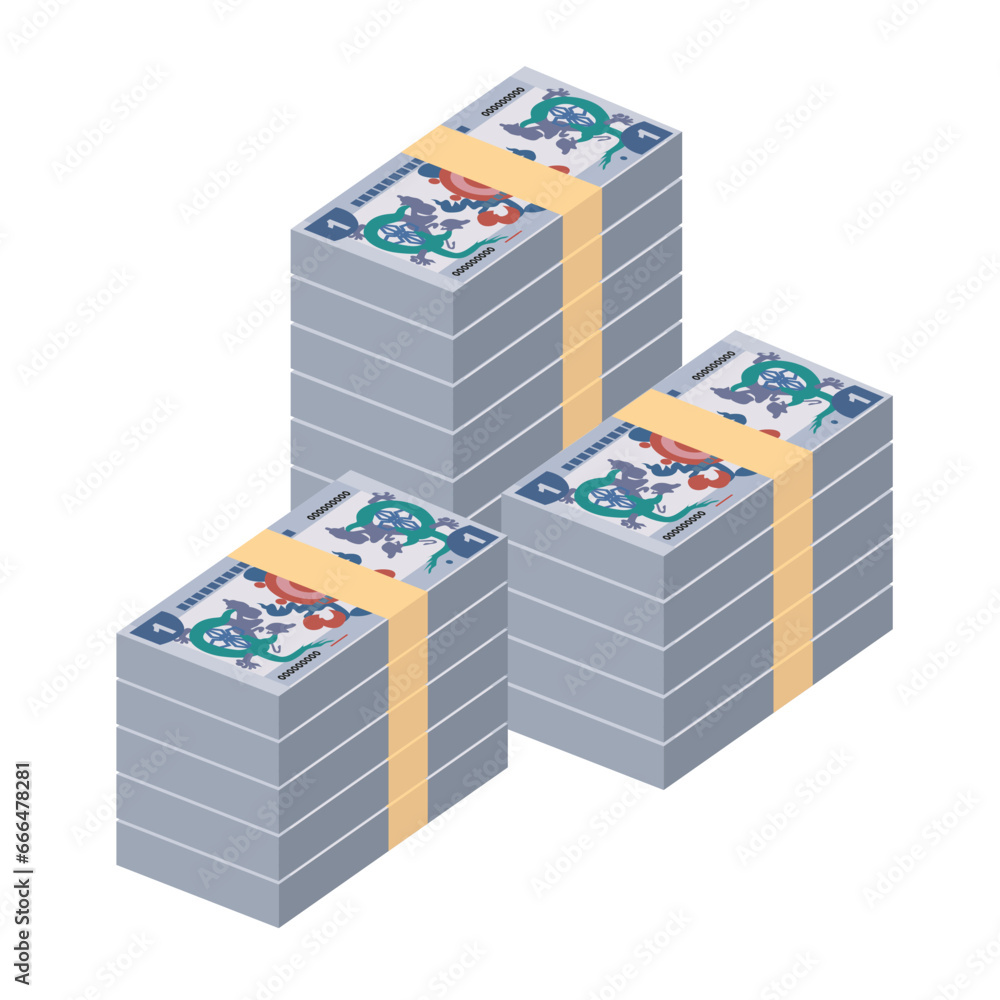 Bhutanese Ngultrum Vector Illustration. Bhutan money set bundle banknotes. Paper money 1 BTN. Flat style. Isolated on white background. Simple minimal design. Bhutanese Ngultrum Vector Illustration. Bhutan money set bundle banknotes. Paper money 1 BTN. Flat style. Isolated on white background. Simple minimal design.