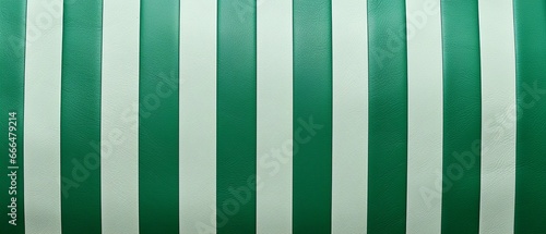 Green and White Striped Leather Texture