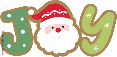 gingerbread joy text