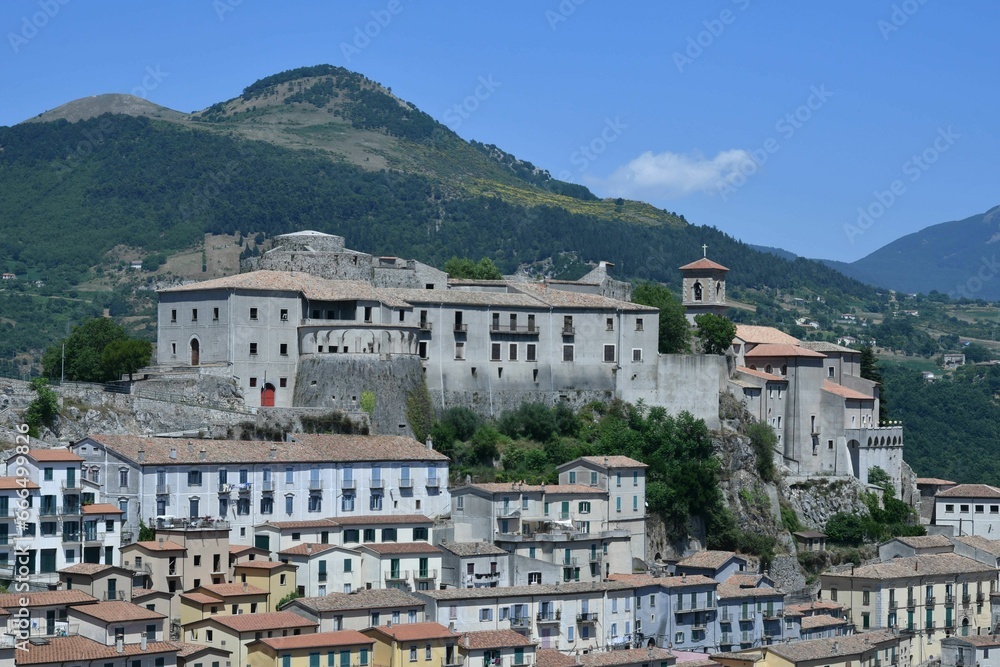 The village of Muro Lucano, Italy.
