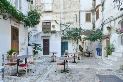 The Lazio town of Sperlonga  Italy.