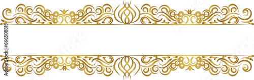 Vector vintage royal title border or text frame ornament elements, Luxury vintage Border wedding invitation card