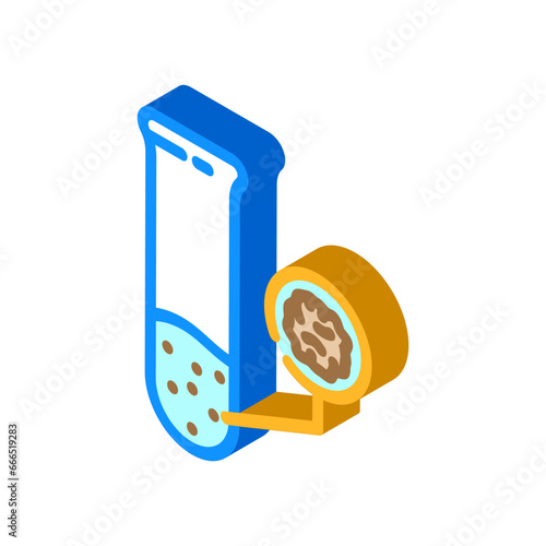 contaminant detection hydrogeologist isometric icon vector. contaminant detection hydrogeologist sign. isolated symbol illustration