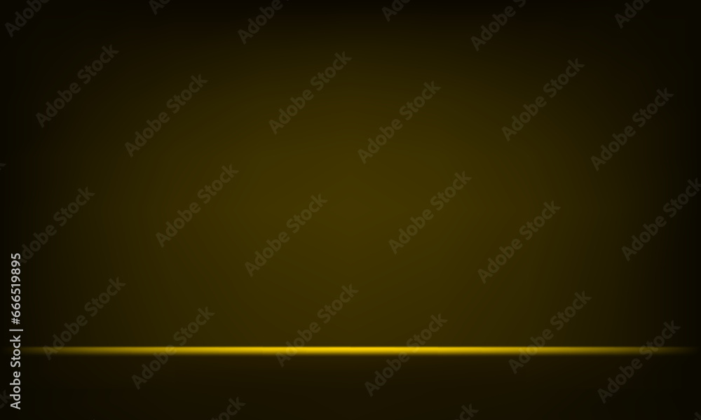Empty yellow and black studio room background. Empty dark room. Space for selling products on the website. Vector illustration. Empty yellow and black studio room background. Empty dark room. Space for selling products on the website. Vector illustration.