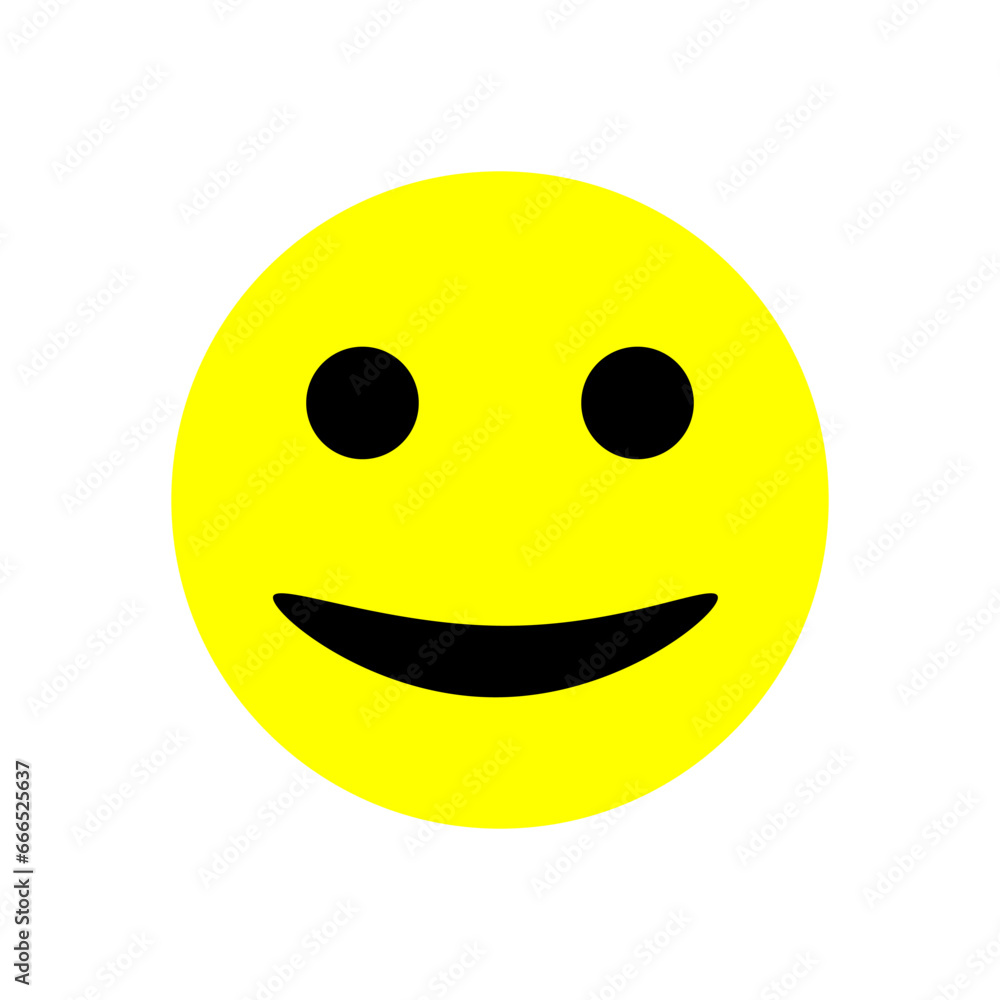 Emoticon icon vector Emoticon icon vector
