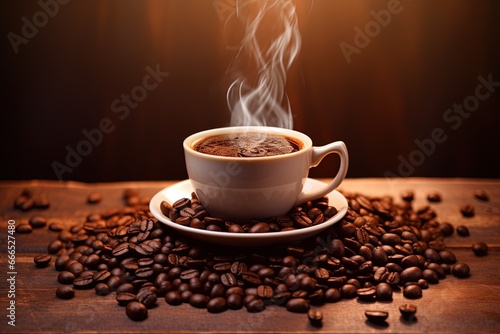 Coffee filled cup © VolumeThings