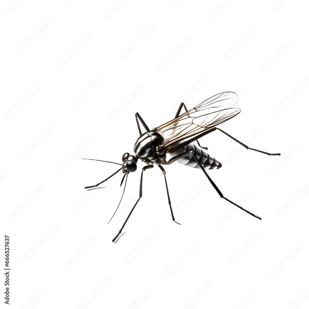 Mosquito on transparent background Mosquito on transparent background