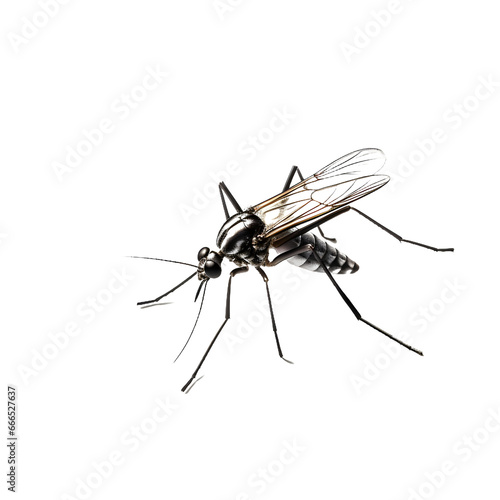 Mosquito on transparent background