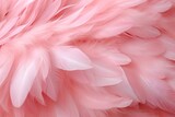 Abstract coral pink vintage wallpaper with a nature inspired art of bird wings soft pastel details chicken feather texture white fluffy twirls and a transp