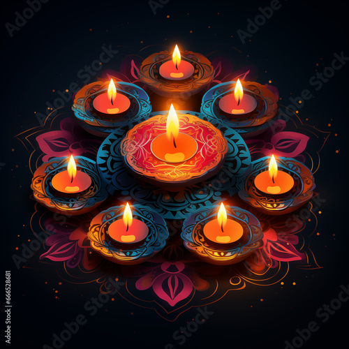 Happy Diwali festival of lights