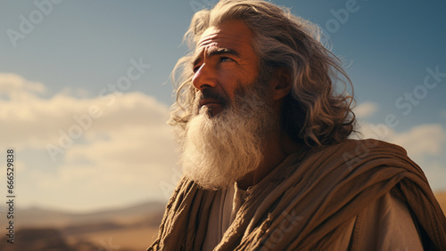 noah god, theme bible stiry , need clear face