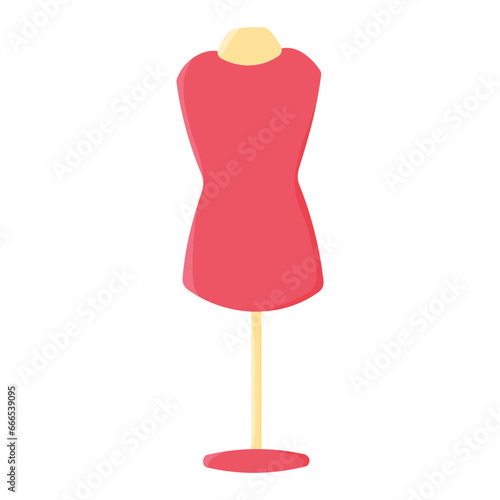 mannequin clothing design create france pink icon