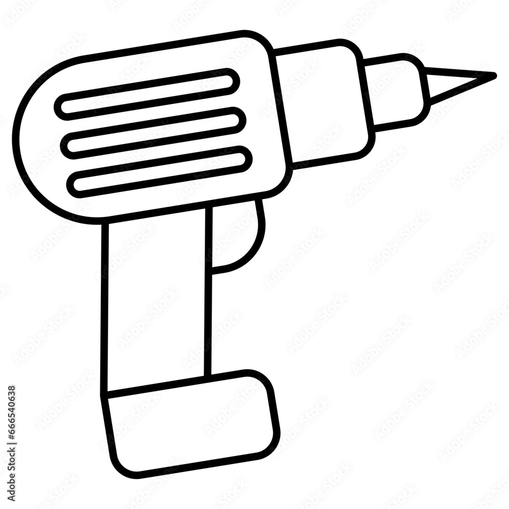Premium download icon of cordless drill machine Premium download icon of cordless drill machine