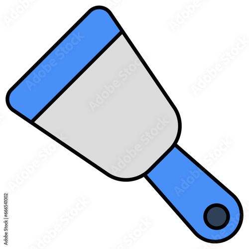 Trendy vector design of chisel