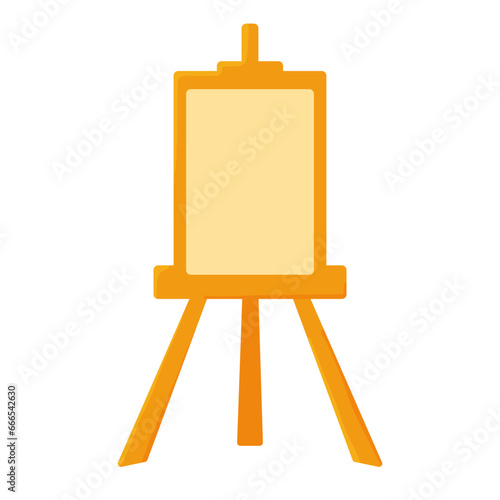 easel white sheet draw artist france art