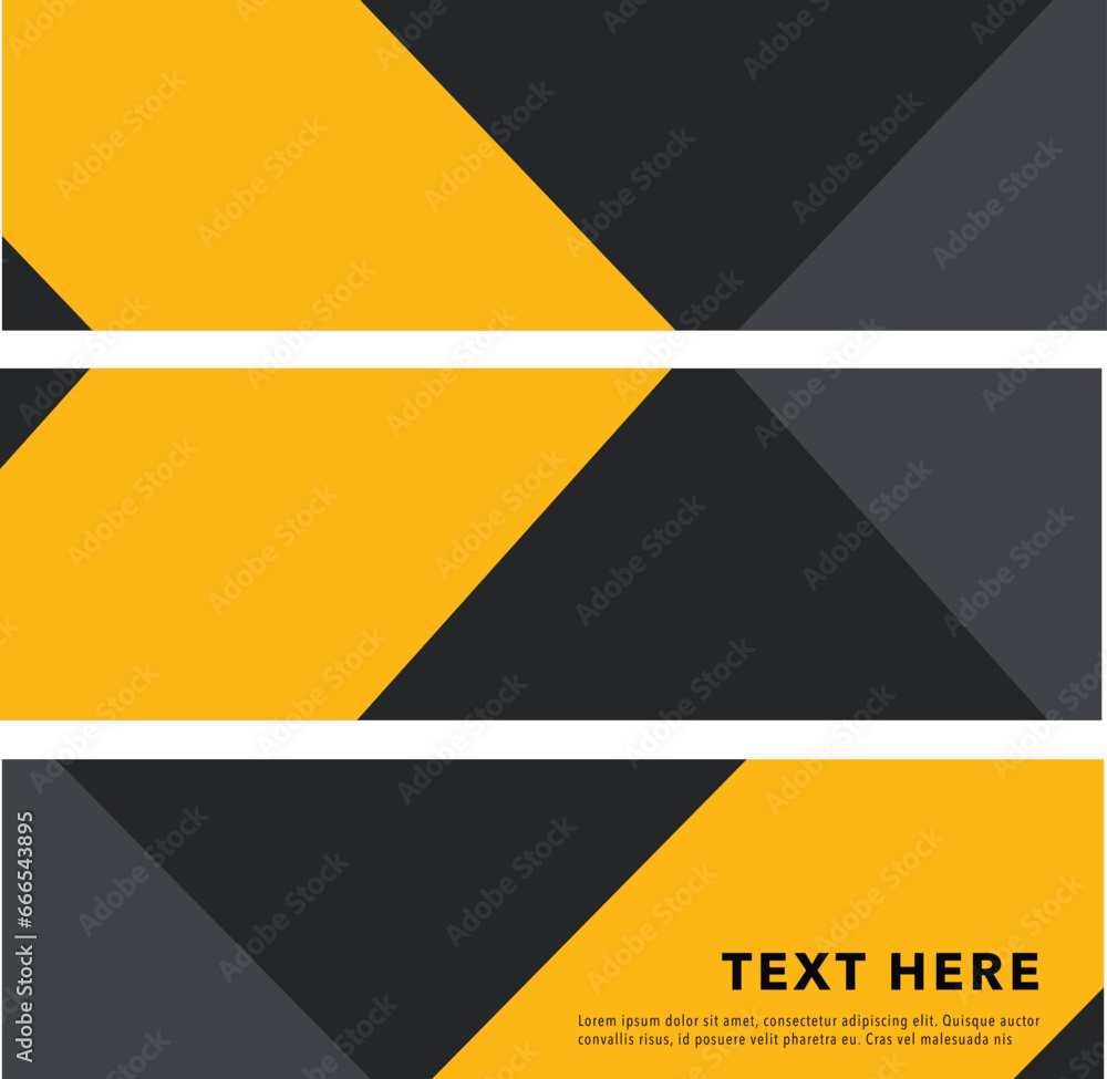 Background Vector illustration modern banner template set for corporate Background Vector illustration modern banner template set for corporate
