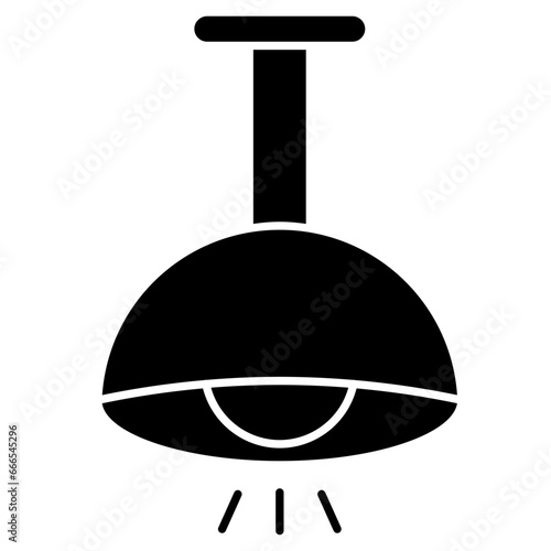 A modern design icon of ceiling lamp