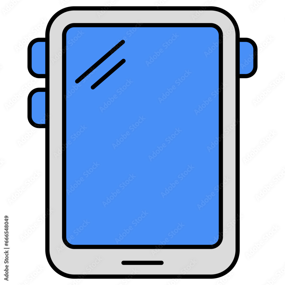 Modern technology icon of smartphone Modern technology icon of smartphone