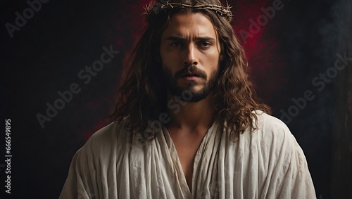 Passion of Jesus Christ, thorn crown, the sufferings of Jesus Christ in the crown of thorns