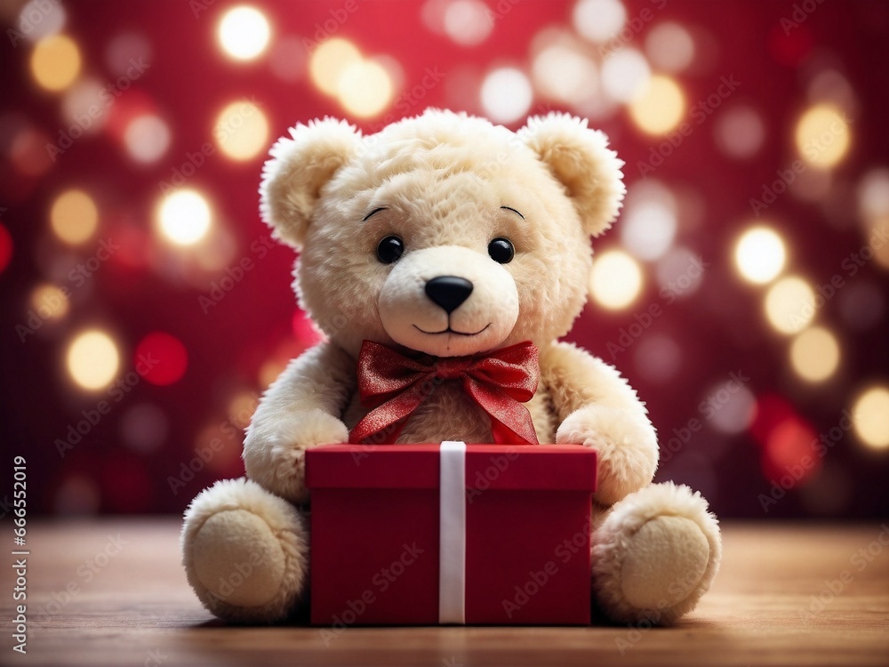 teddy bear christmas present teddy bear christmas present