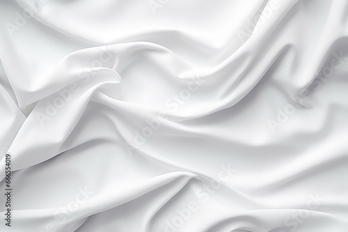 A White Silk Fabric