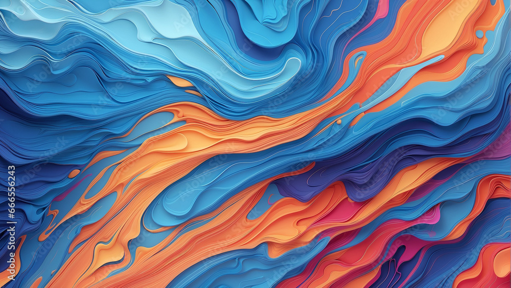 Abstract Background Holographic Neon Fluid flow gradient. Acrylic color background Abstract Background Holographic Neon Fluid flow gradient. Acrylic color background
