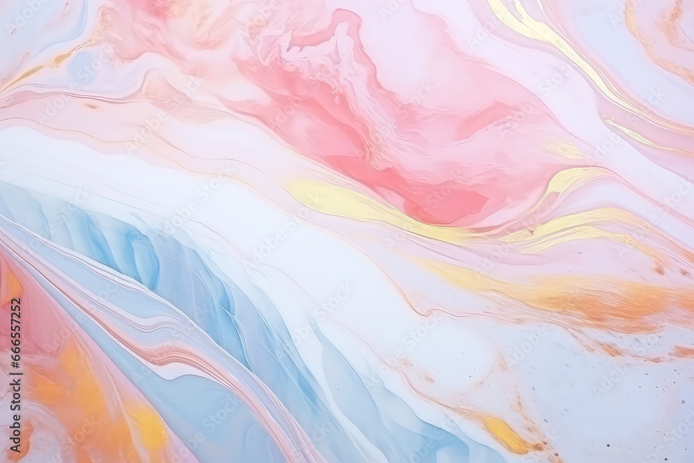 Colored Marble Background With Hints Of Motherofpearl And Gold