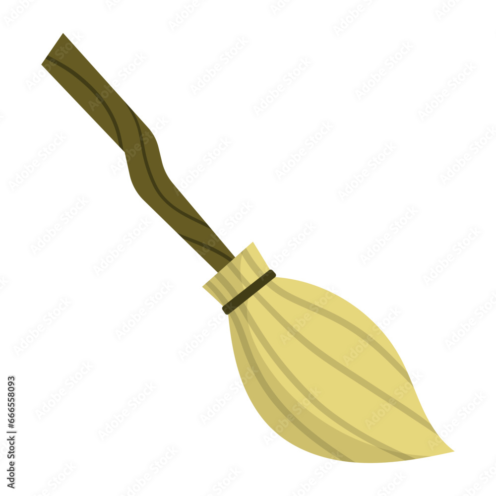 Obraz premium broomstick illustration