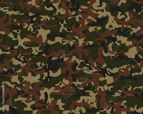Camouflage Seamless Vector. Digital Beige Camouflage. Tree Grey Canvas. Green Camo Print. Military Camo Paint. Seamless Splash. Vector Beige Texture. Fabric Woodland Camouflage. Brown Hunter Pattern.