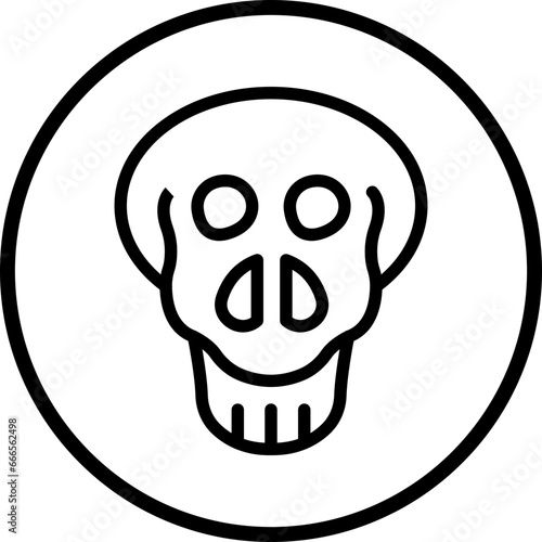 Vector Design Skull Icon Style