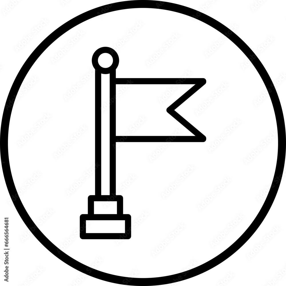 Vector Design Flag Icon Style Vector Design Flag Icon Style