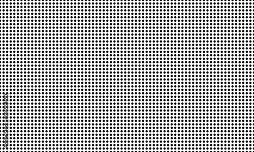 Vector Gradient Halftone Ben Day Dots Transparent Overlay Background Pattern