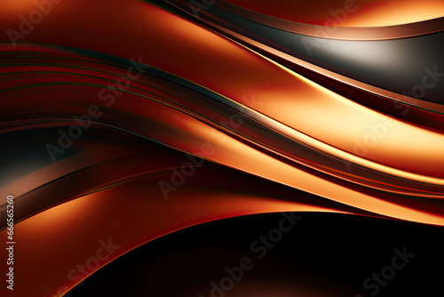 Elegant background with metallic lines and shapes