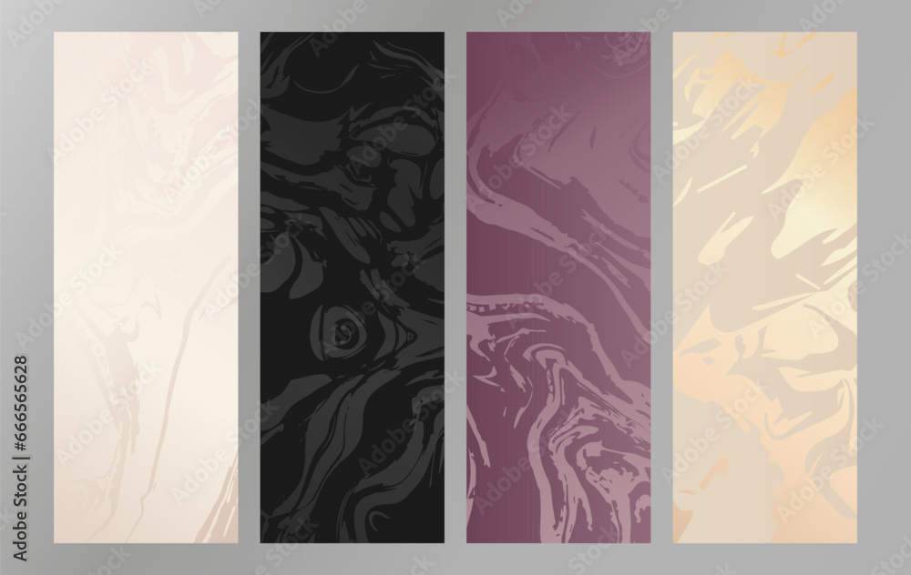 A set of backgrounds with premium colors. Collection of templates for the design of postcards, invitations, packaging, greetings. Luxury design for a creative idea A set of backgrounds with premium colors. Collection of templates for the design of postcards, invitations, packaging, greetings. Luxury design for a creative idea