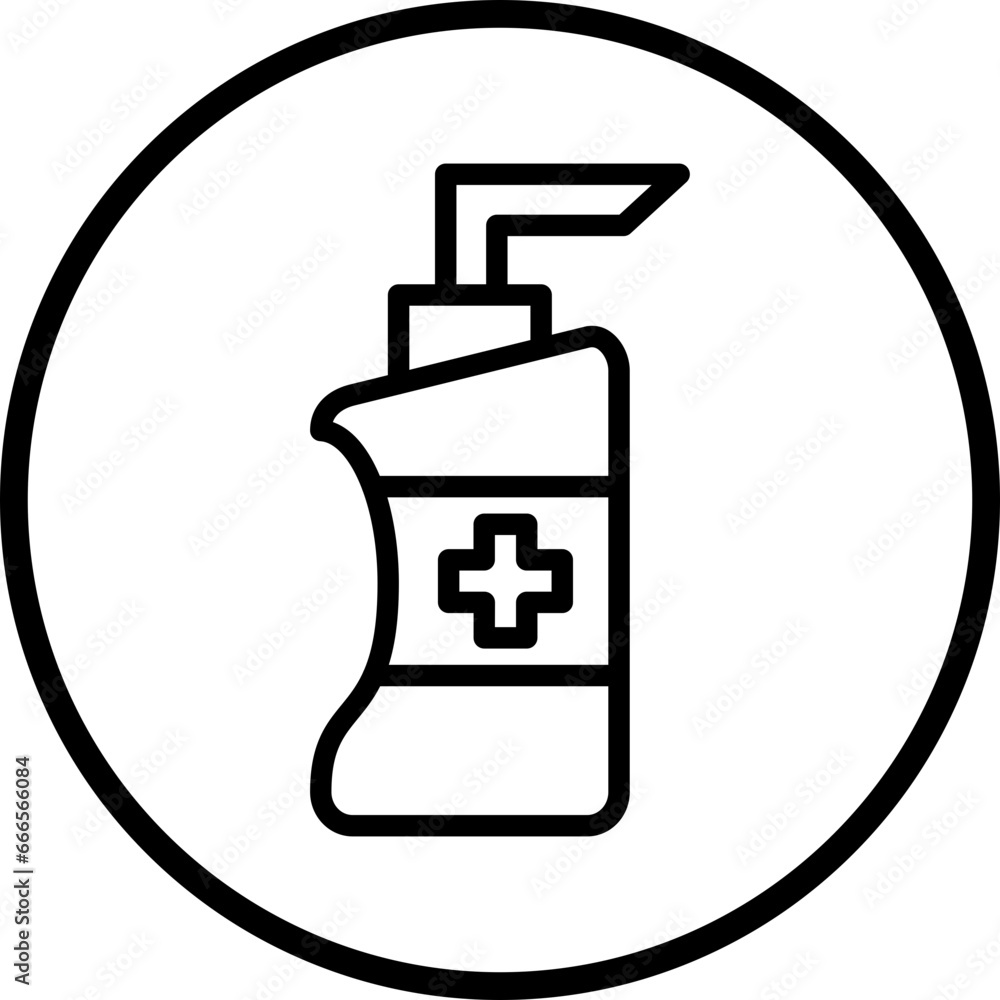 Obraz premium Vector Design Antiseptic Icon Style