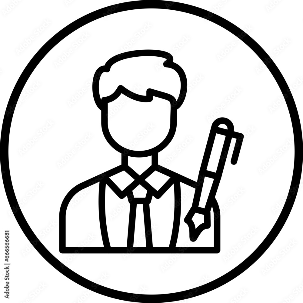Vector Design Graphic Designer Icon Style Vector Design Graphic Designer Icon Style