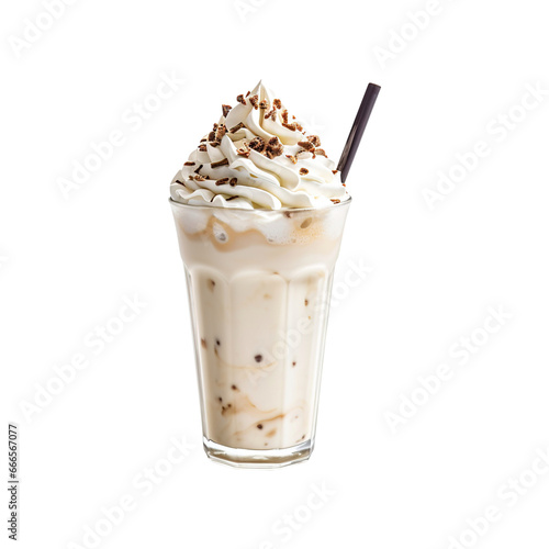 milkshake isolated on transparent background Remove png, Clipping Path