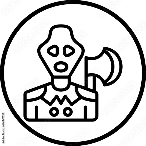 Vector Design Executioner Icon Style