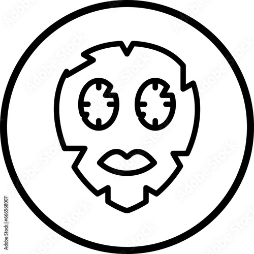 Vector Design Face Mask Icon Style